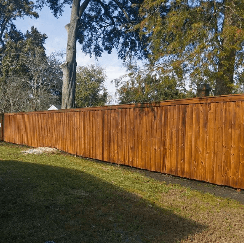 Fence Staining