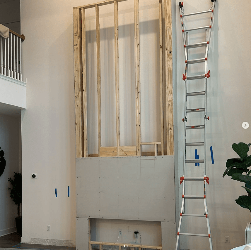 Fireplace Renovation - Before